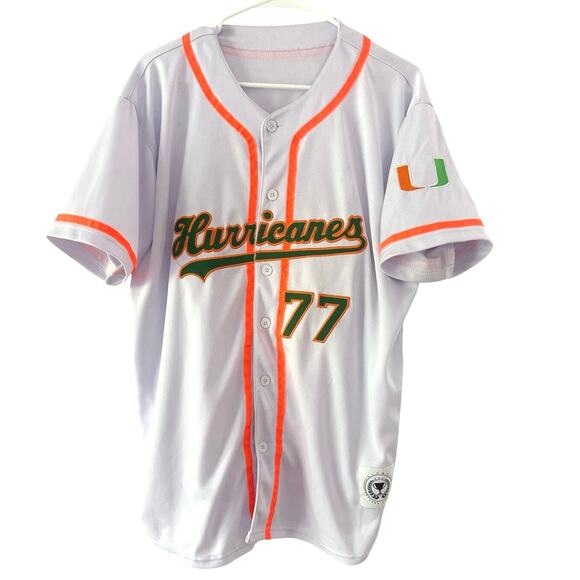 University of Miami t-shirt Sz Miami Hurricanes Canes - Picture 1 of 8